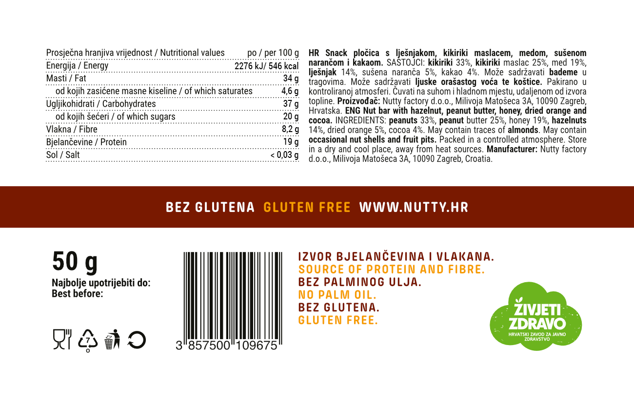 Nutty Barica Better together